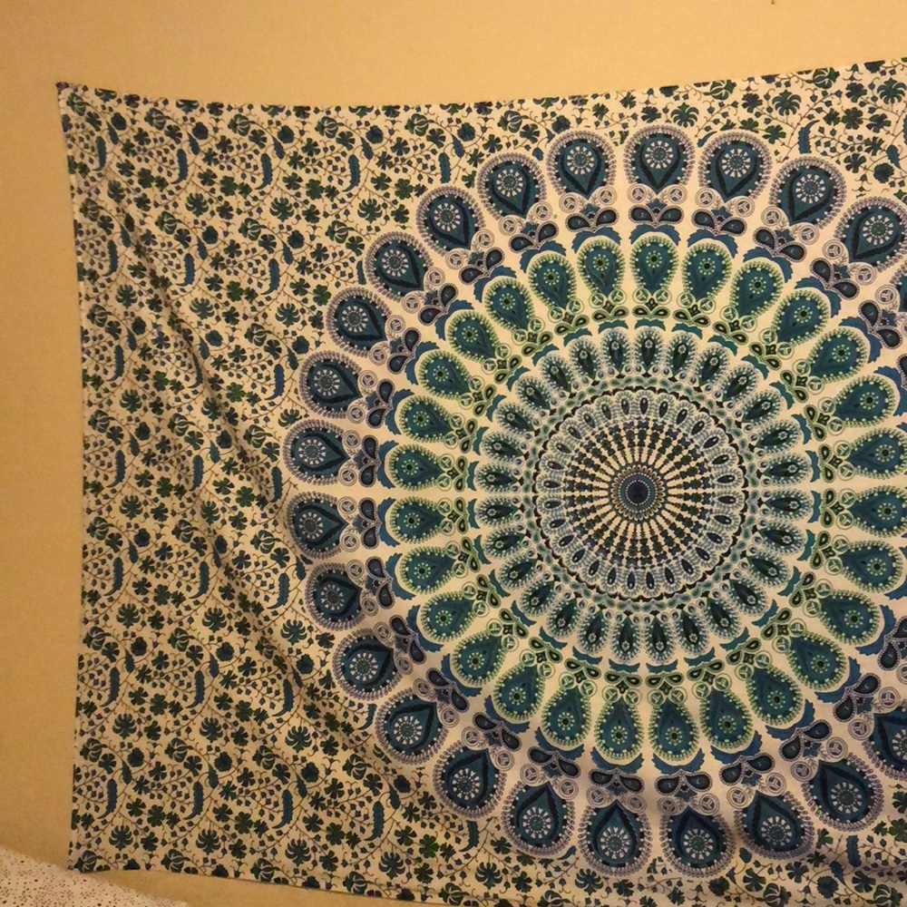 Blue and purple Tapestry